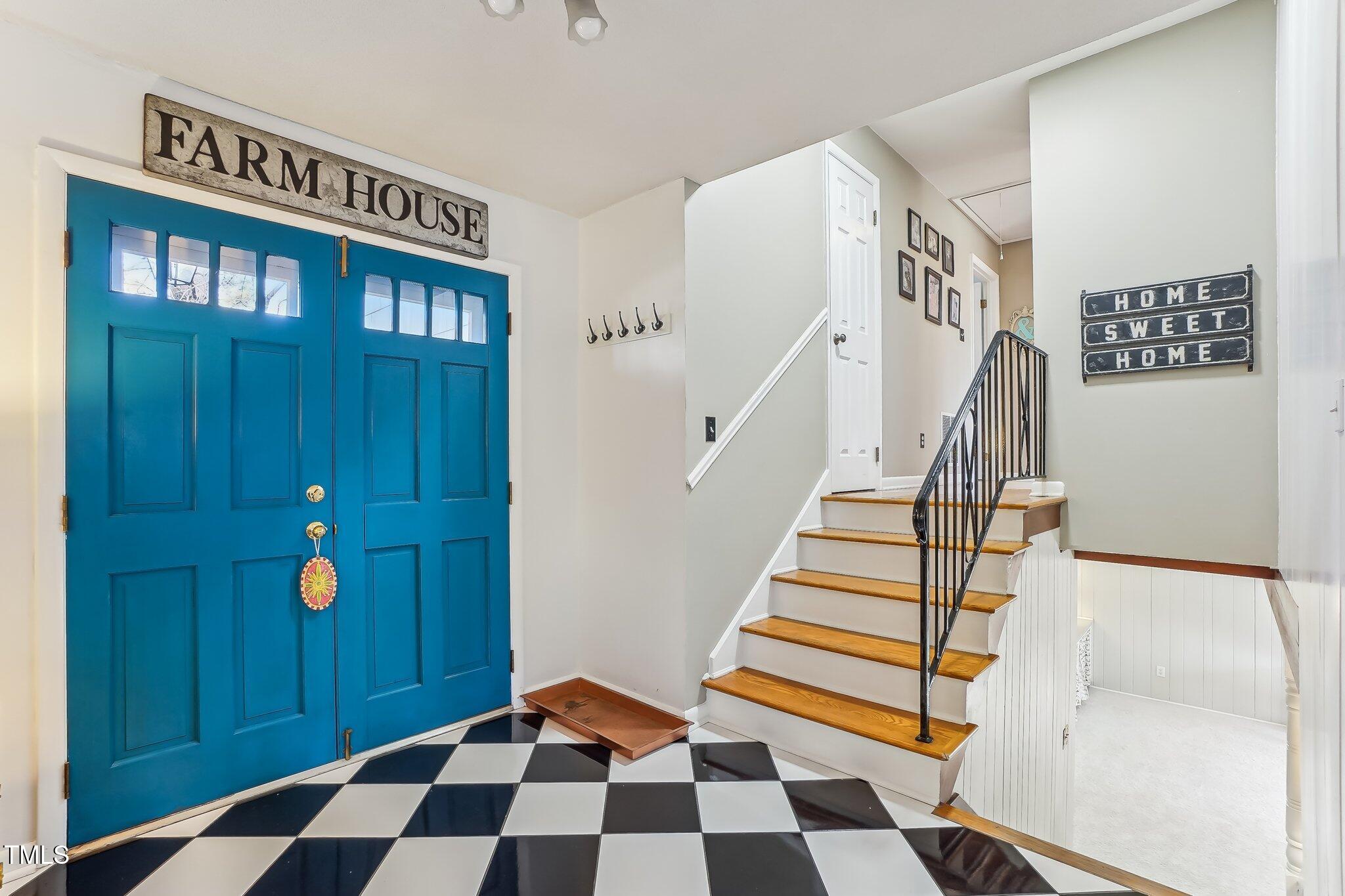 5410 Thayer Drive Raleigh, NC 27612 - Photo 4 of 36 a view of entryway with a front door
