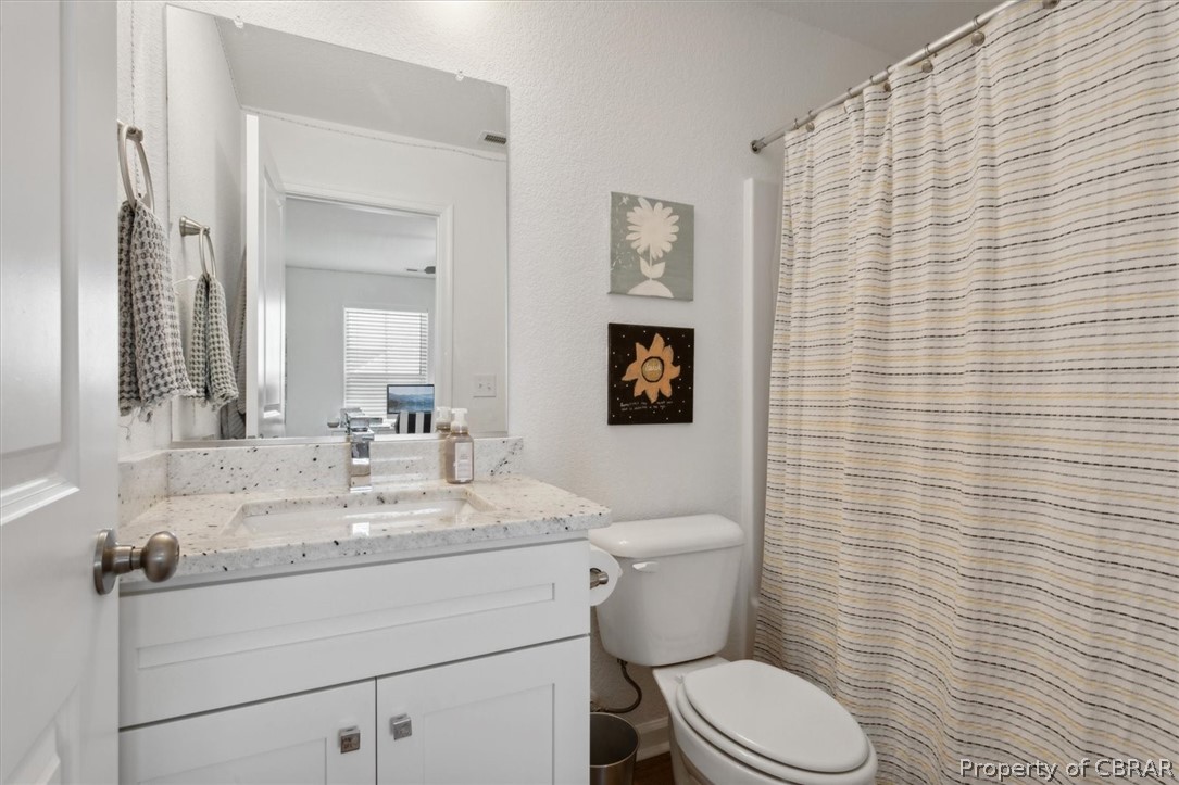 2051 Holland Corner Road Suffolk, VA 23437 - Photo 27 of 50 Bathroom with toilet and oversized vanity