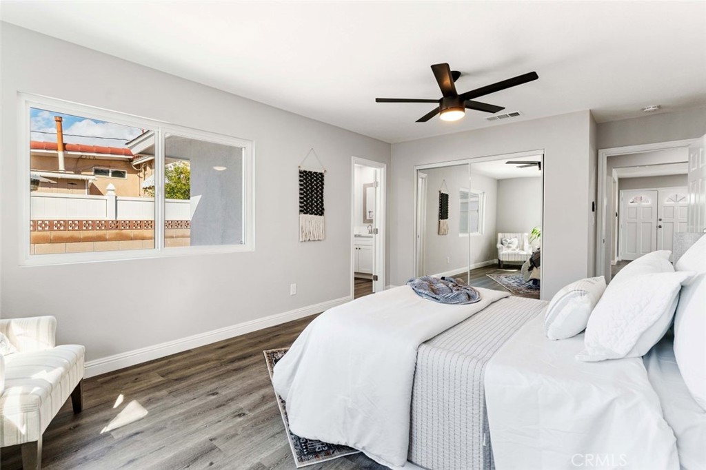 445 Via Val Verde Montebello, CA 90640 - Photo 20 of 51 a bed room with a bed and a window