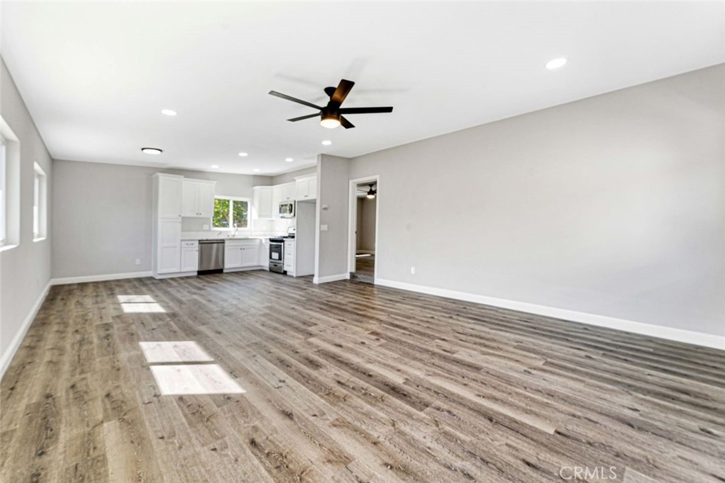 445 Via Val Verde Montebello, CA 90640 - Photo 31 of 51 a view of livingroom with hardwood floor and a ceiling fan