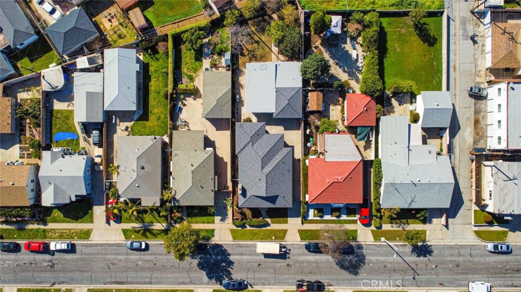 445 Via Val Verde Montebello, CA 90640 - Photo 46 of 51 an aerial view of residential houses with outdoor space