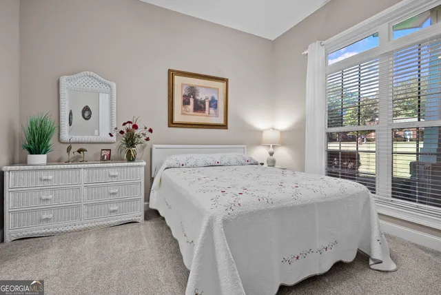 a view of yard with tree s