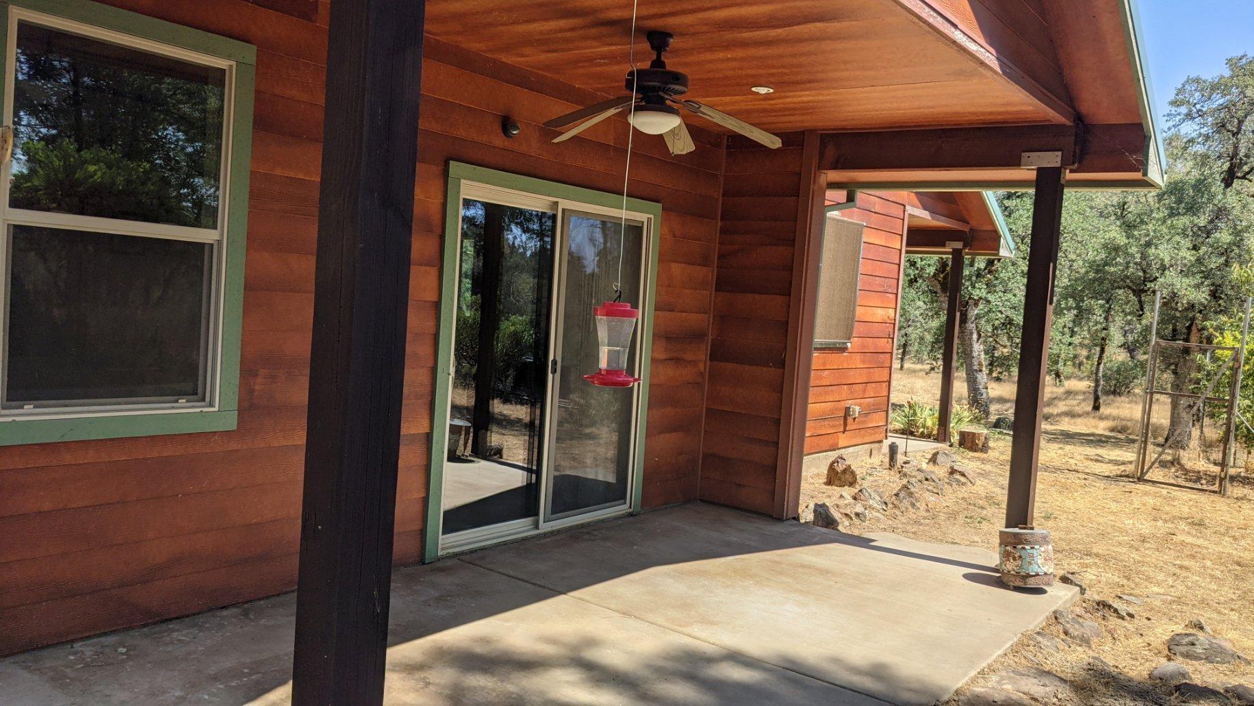 27203 Donkey Mine Road Oak Run, CA 96069 - Photo 20 of 22 a view of a entryway door front of house