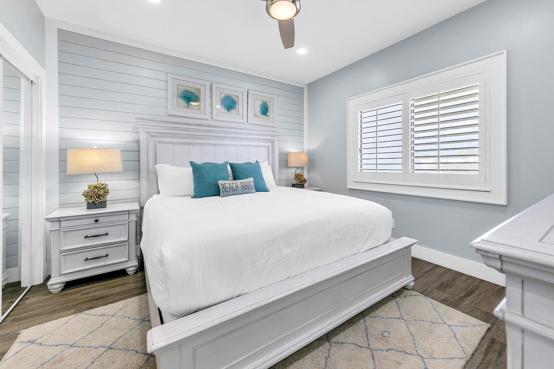 3604 East County Highway 30A, Unit B8 Santa Rosa Beach, FL 32459 - Photo 21 of 39 a bedroom with a bed and a window