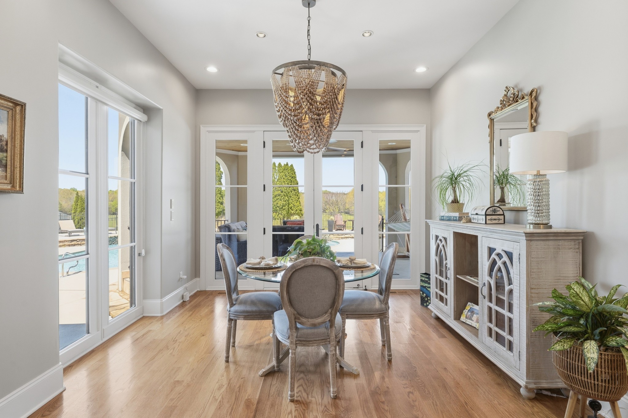 4606 Shores Road Murfreesboro, TN 37128 - Photo 19 of 74 a view of a dining room with furniture window and wooden floor