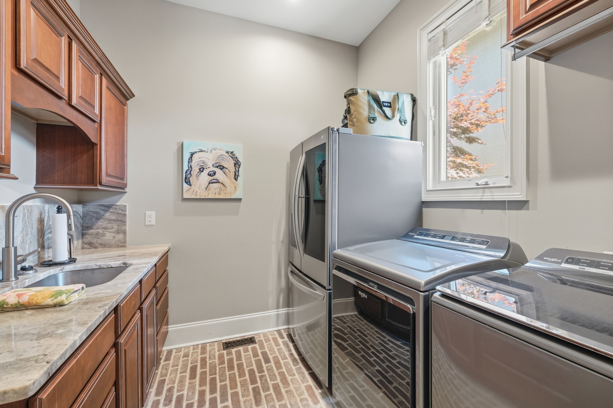 4606 Shores Road Murfreesboro, TN 37128 - Photo 22 of 74 a kitchen with stainless steel appliances granite countertop a sink stove and refrigerator