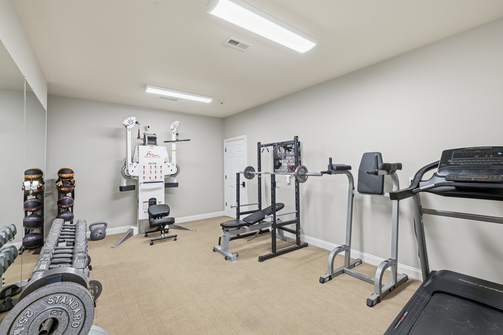 4606 Shores Road Murfreesboro, TN 37128 - Photo 50 of 74 a view of a room with gym equipment