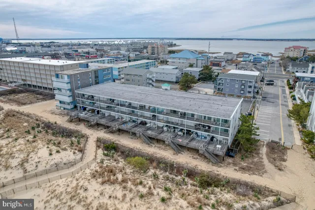 a view of a room with racks