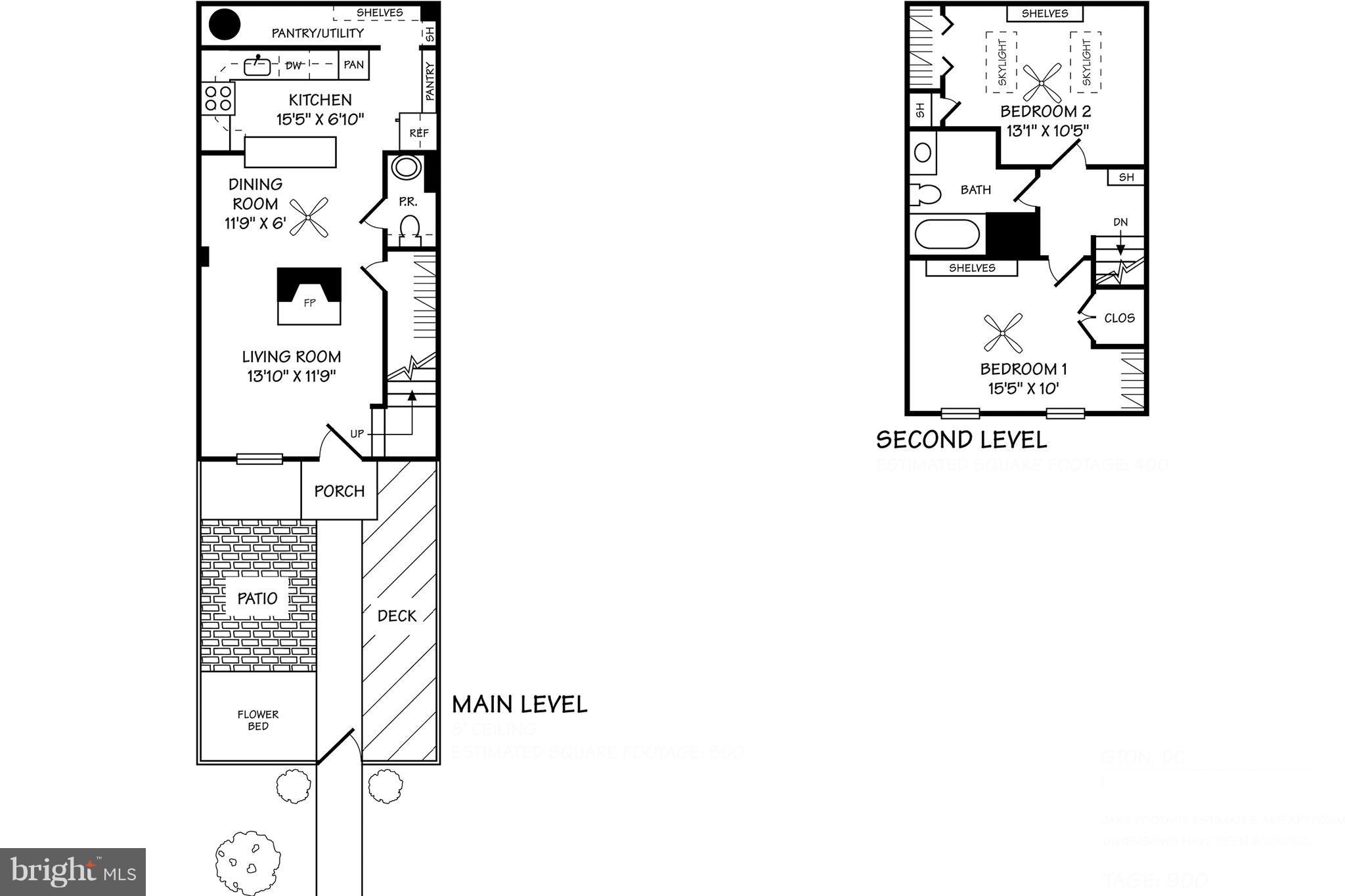 653 A Street Southeast Washington, DC 20003 - Photo 17 of 17 Floor Plan