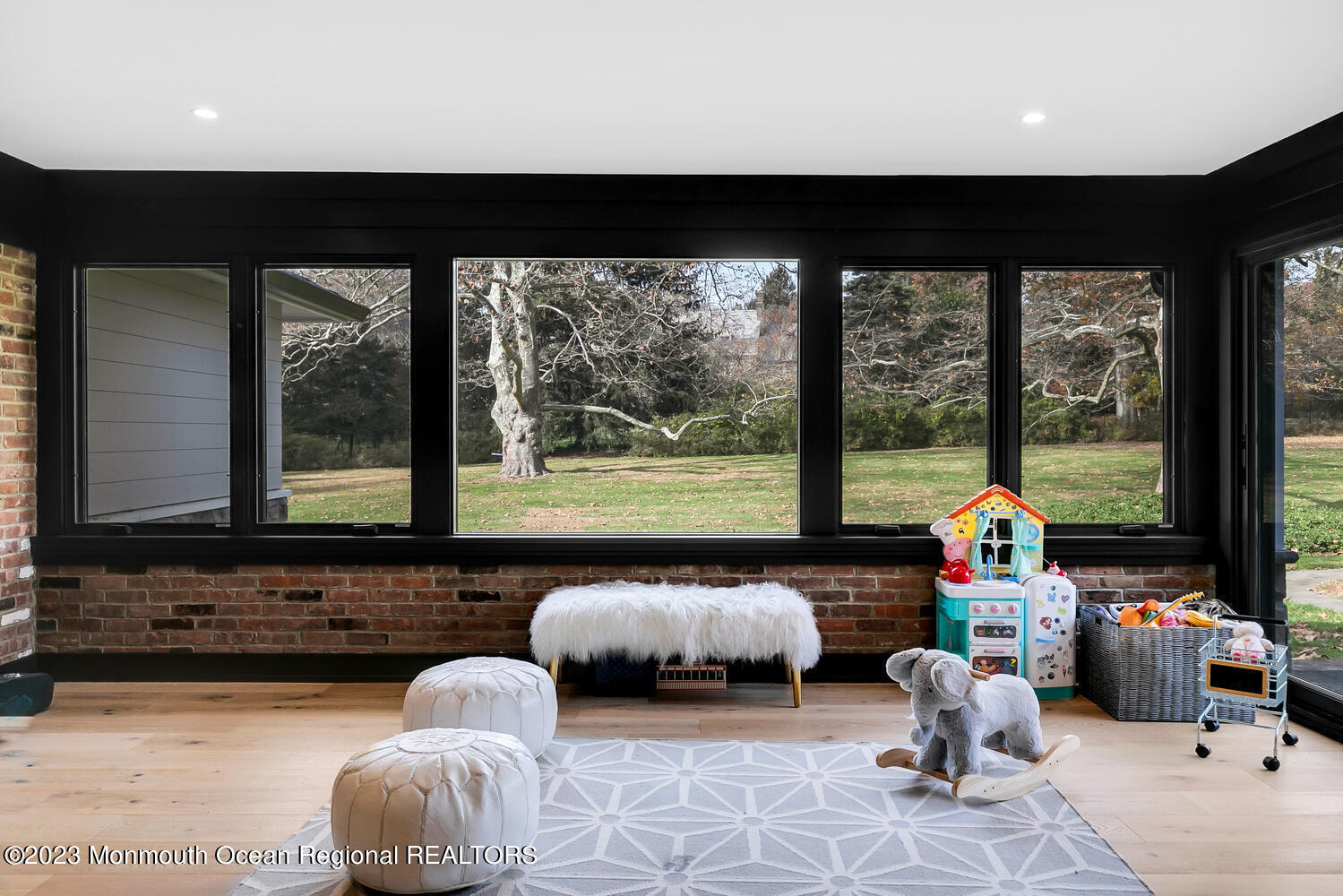 166 Rumson Road Rumson, NJ 07760 - Photo 14 of 46 a bedroom with furniture and a large window