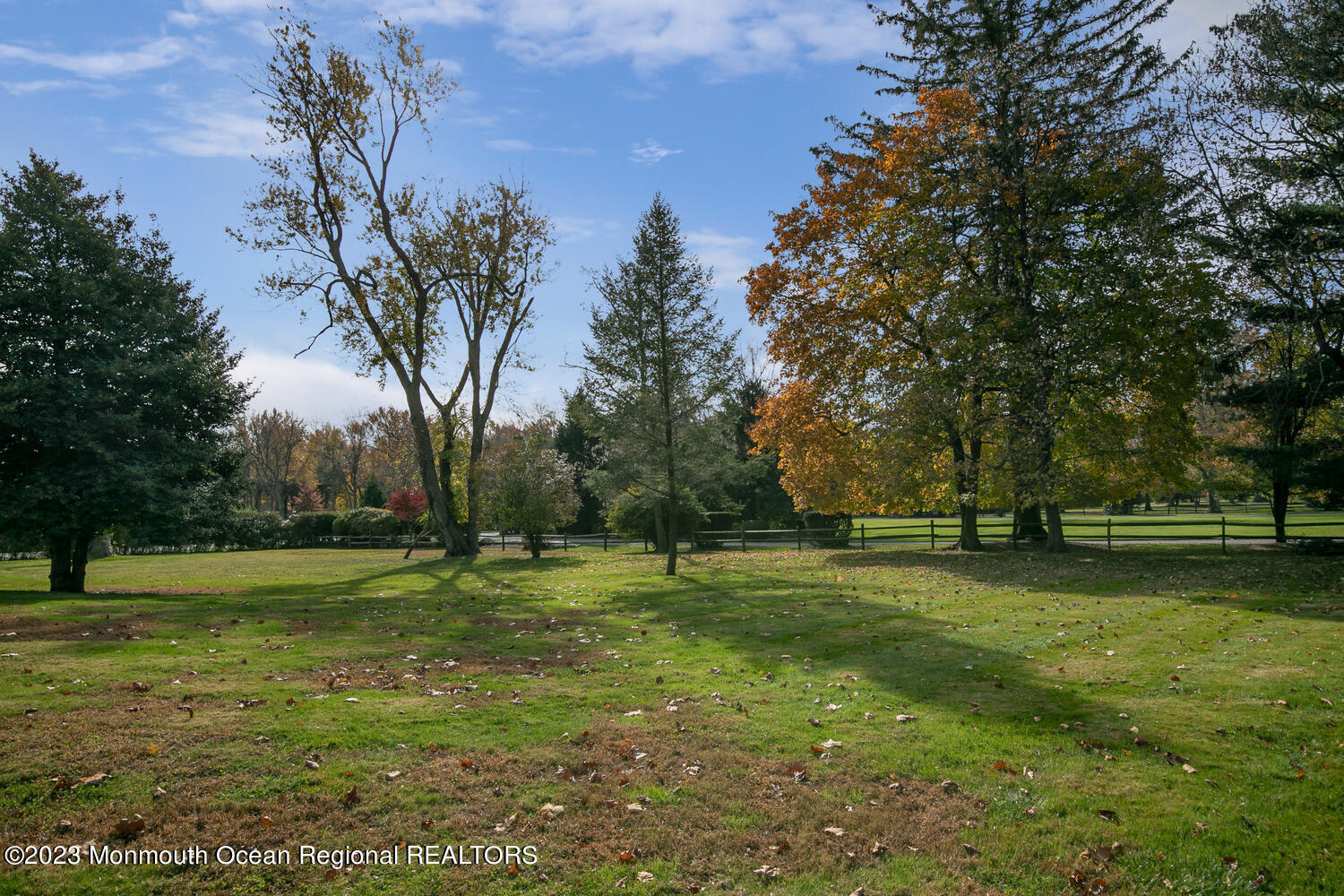 166 Rumson Road Rumson, NJ 07760 - Photo 3 of 46 a big yard with lots of trees in the background