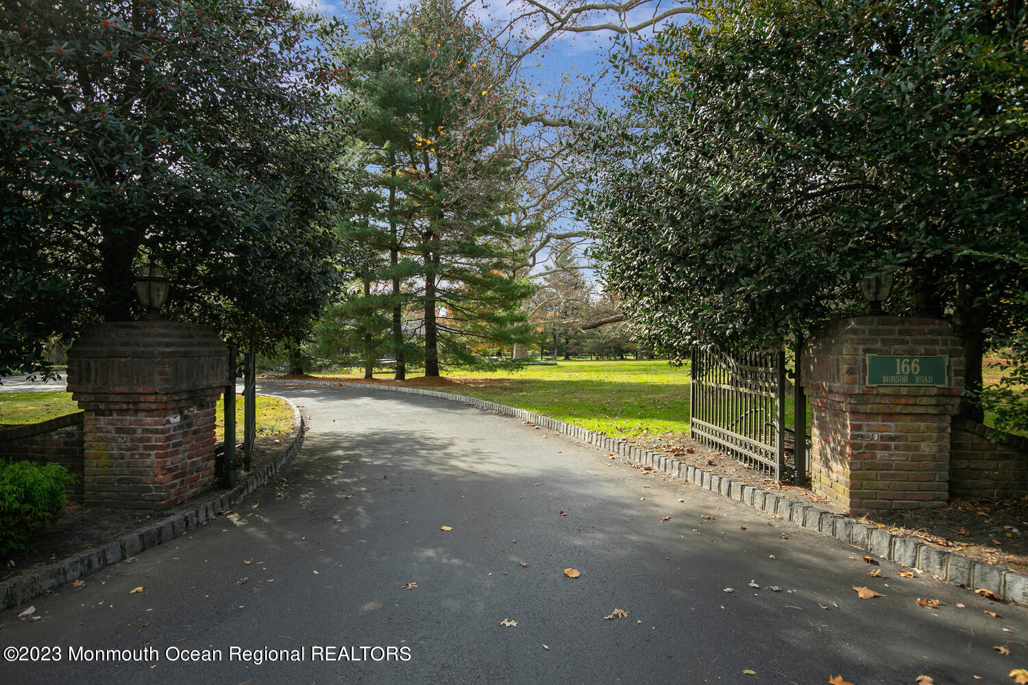 166 Rumson Road Rumson, NJ 07760 - Photo 33 of 46 a view of a park with large trees