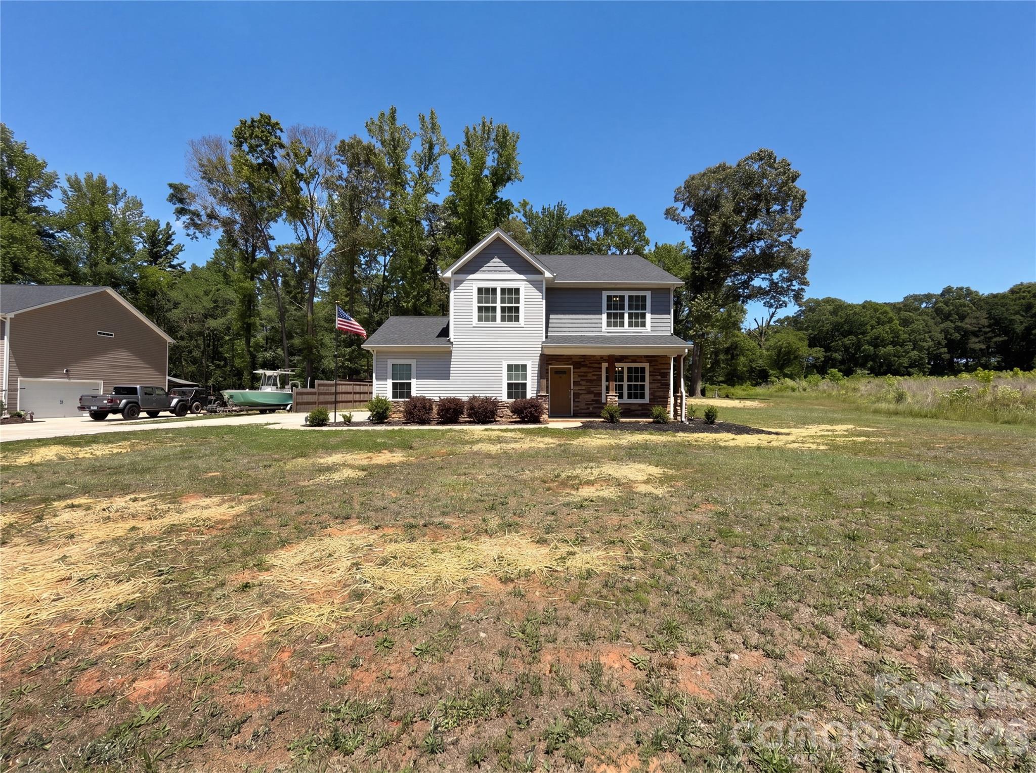 4918 Griffith Road Monroe, NC 28112 - Photo 14 of 17 a view of house with yard