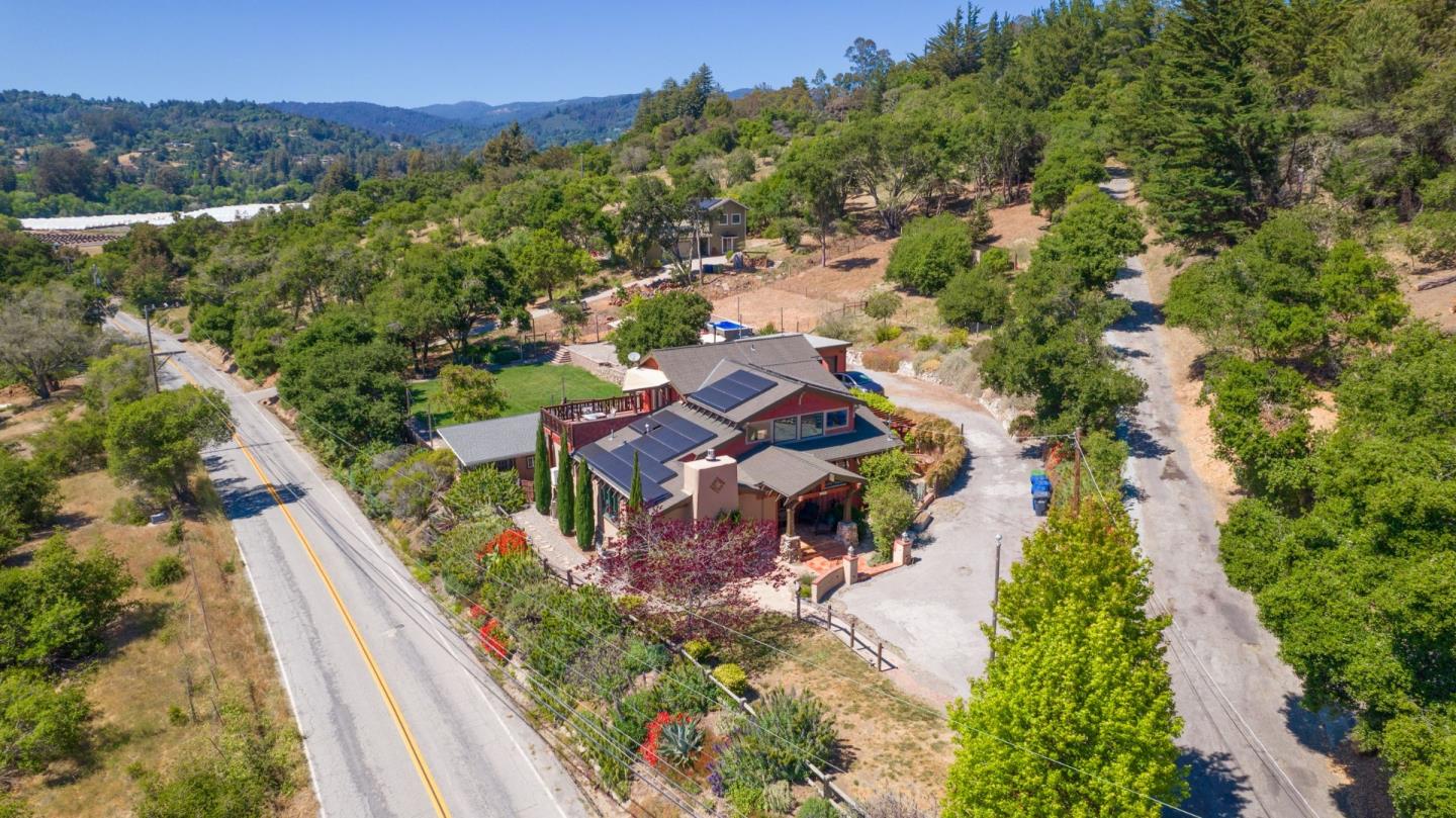 1200 Amesti Road Watsonville, CA 95076 - Photo 47 of 47 an aerial view of residential houses with outdoor space and trees