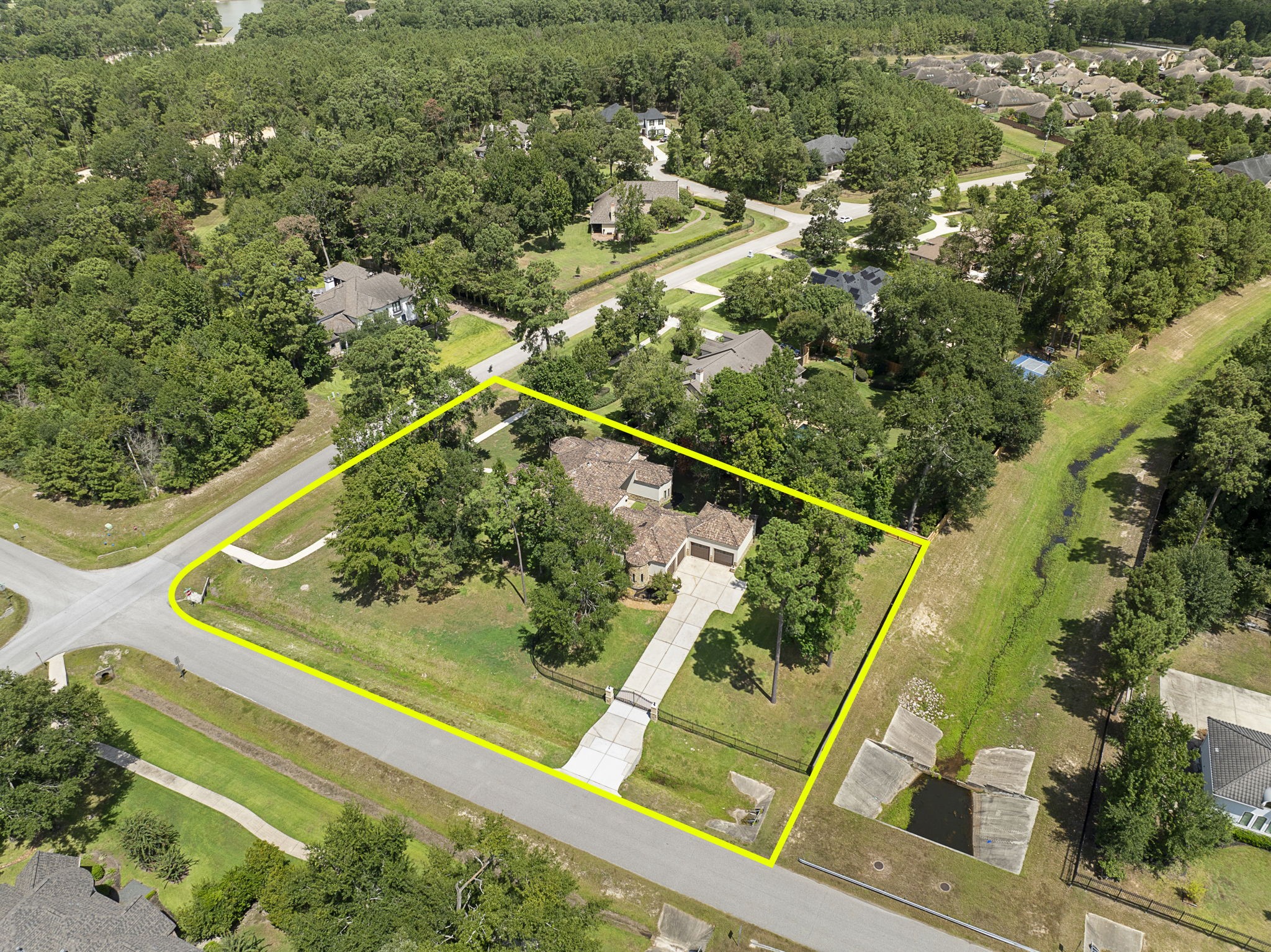 27502 Whispering Maple Way Spring, TX 77386 - Photo 43 of 46 Surrounded by an abundance of mature trees, this property offers a peaceful, serene setting to enjoy right at home!