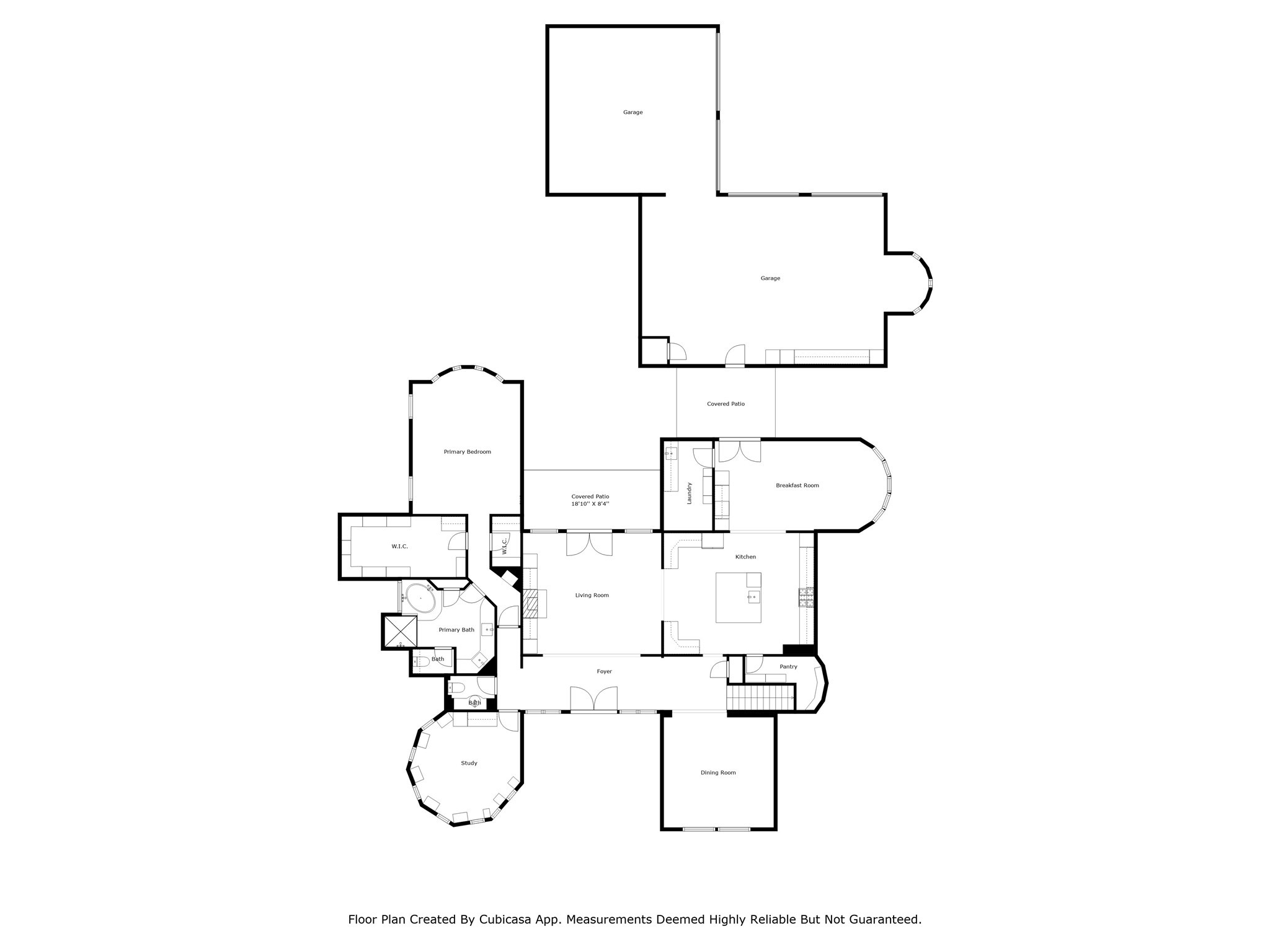 27502 Whispering Maple Way Spring, TX 77386 - Photo 45 of 46 Downstairs Floor Plan
