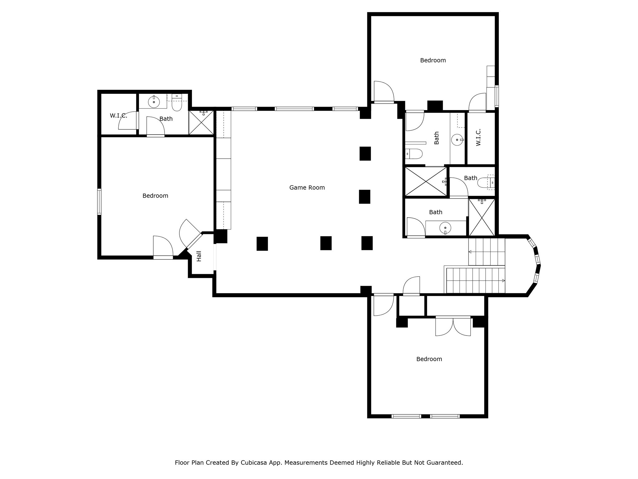 27502 Whispering Maple Way Spring, TX 77386 - Photo 46 of 46 Upstairs Floor Plan