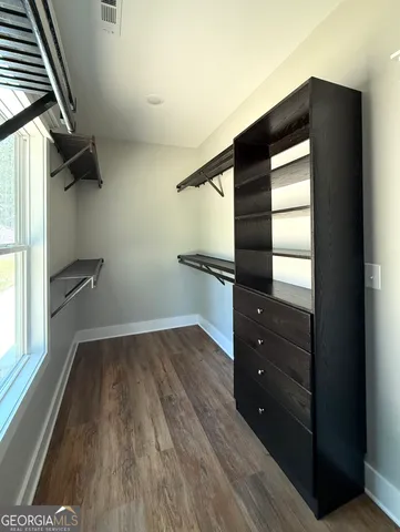 wooden floor in an empty room