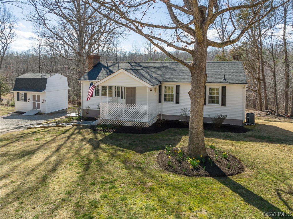 2341 Sheppard Town Road Maidens, VA 23102 - Photo 1 of 45 a front view of a house with a yard