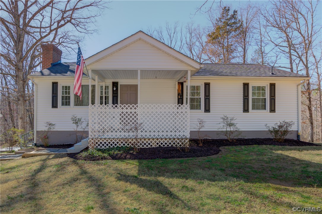 2341 Sheppard Town Road Maidens, VA 23102 - Photo 38 of 45 a front view of a house with a yard