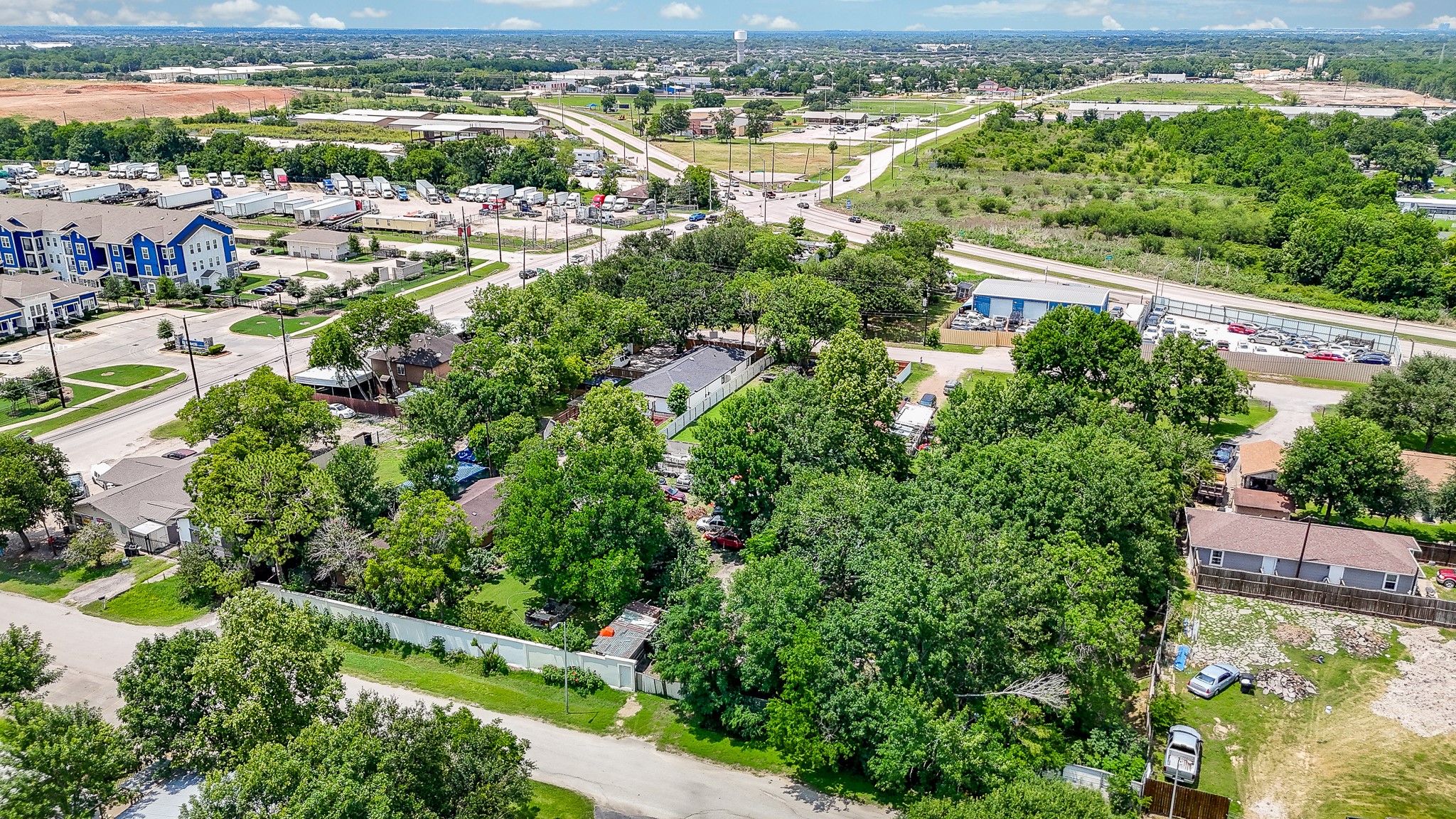 16005 Old Richmond Road Sugar Land, TX 77498 - Photo 3 of 46 an aerial view of residential houses with outdoor space and river