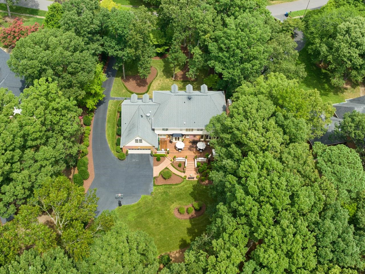 204 Carpathian Way Raleigh, NC 27615 - Photo 83 of 83 Aerial Rear Exterior