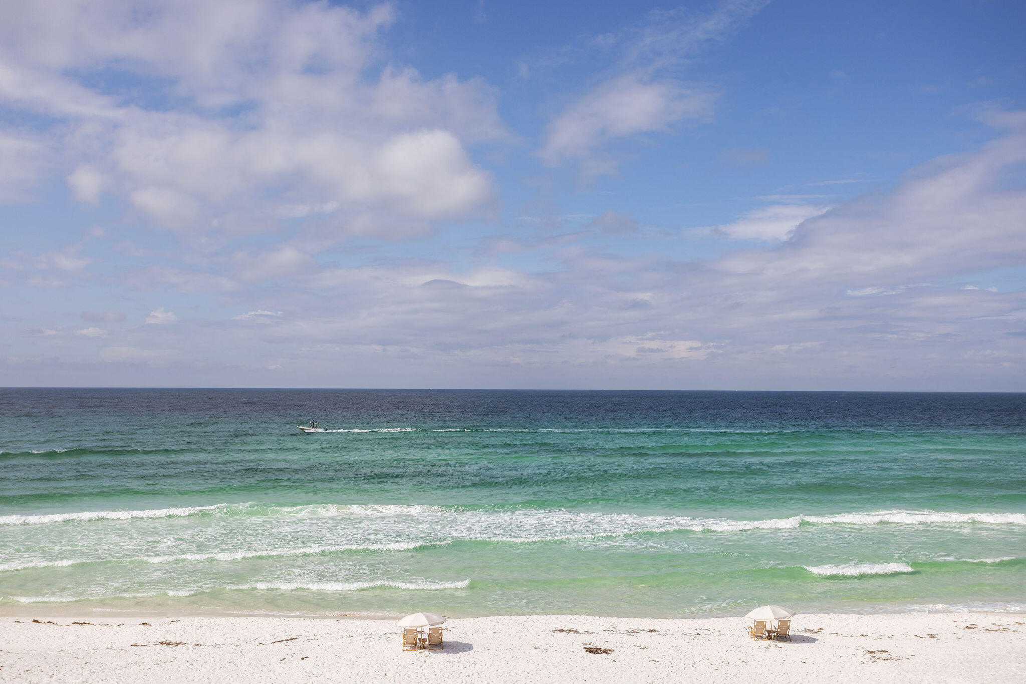 37 East St Lucia Lane Santa Rosa Beach, FL 32459 - Photo 17 of 18 Image #17 | Beachfront view with chairs