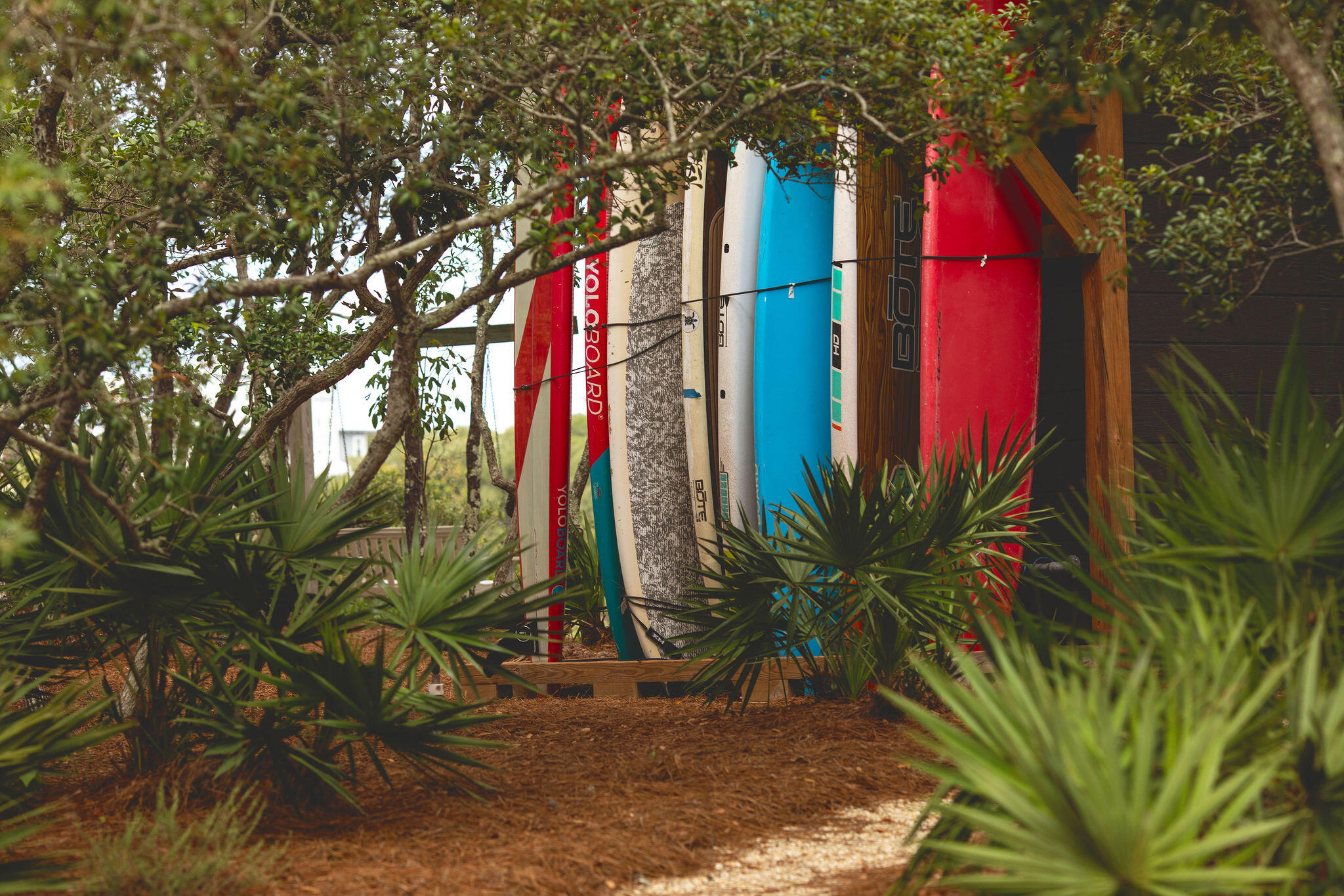 37 East St Lucia Lane Santa Rosa Beach, FL 32459 - Photo 5 of 18 Image #5 | Surfboards and tropical lands