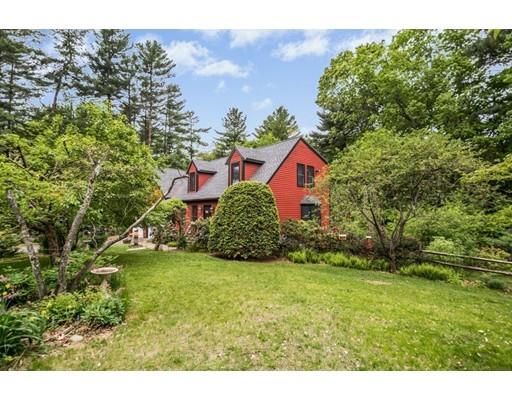 25 Farm Road Stow, MA 01775 - Photo 2 of 22 a view of a big house with a big yard and large trees