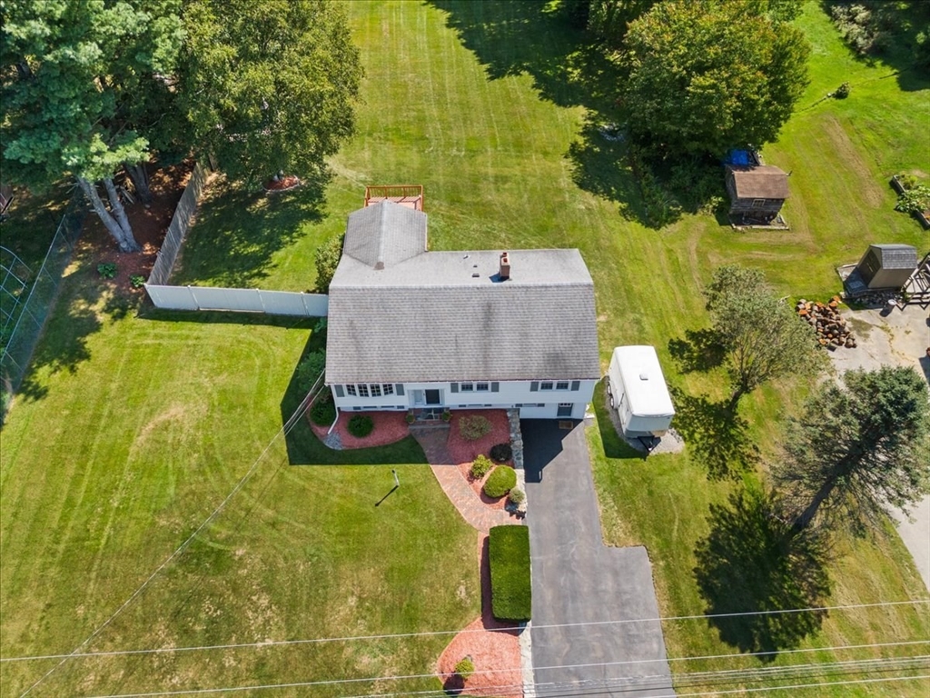 30 South Cross Road Haverhill, MA 01835 - Photo 4 of 42 a aerial view of a house with swimming pool garden and patio
