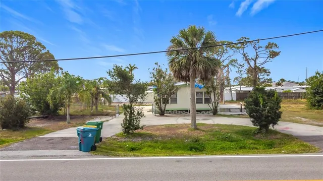 a park with full of palm trees