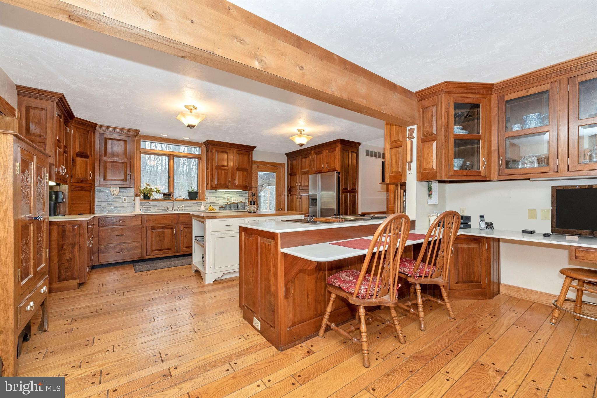 3718 Basford Road Frederick, MD 21703 - Photo 18 of 49 Custom cabinets, Updated counters and Work Island