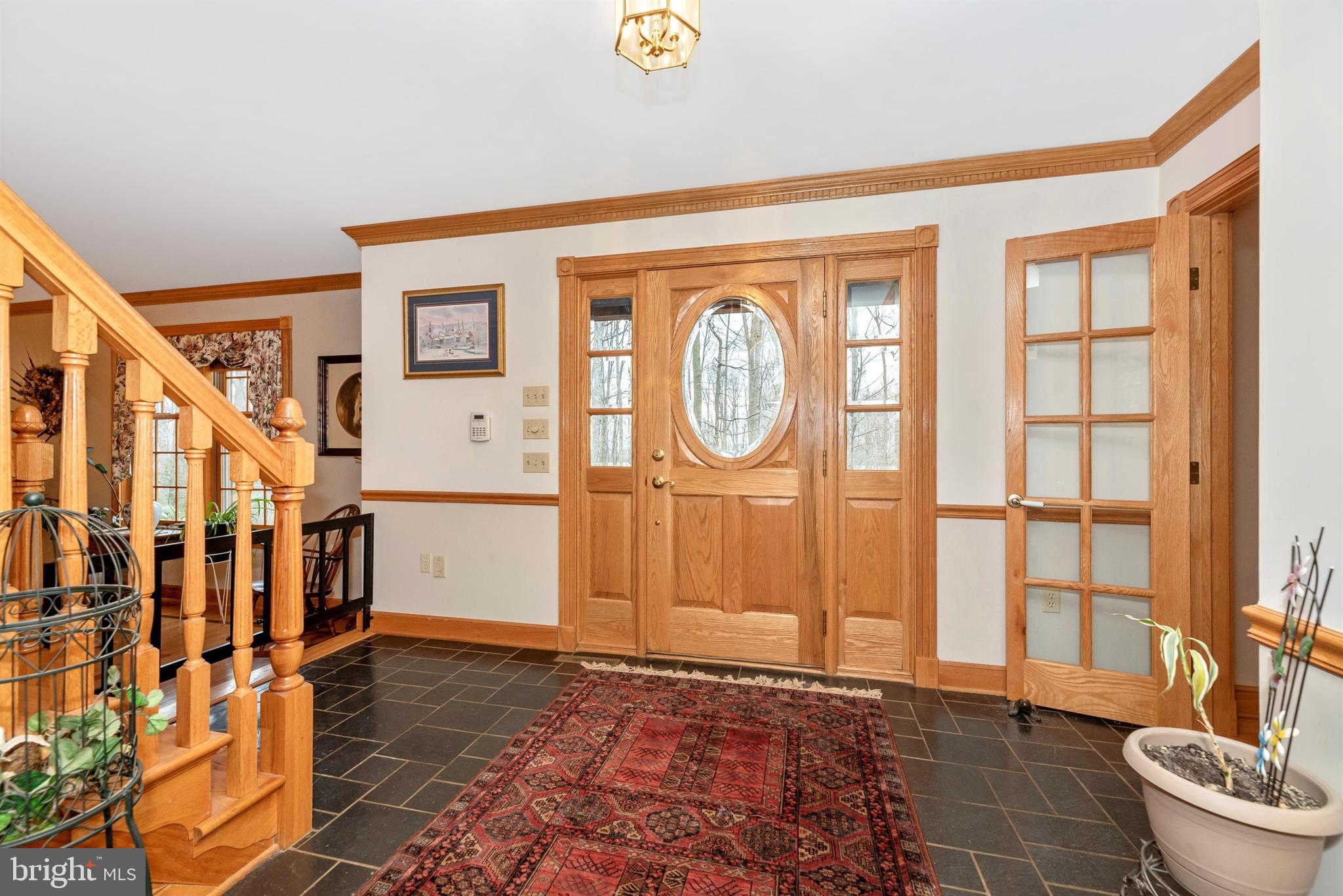 3718 Basford Road Frederick, MD 21703 - Photo 4 of 49 Gracious Slate Foyer Welcomes
