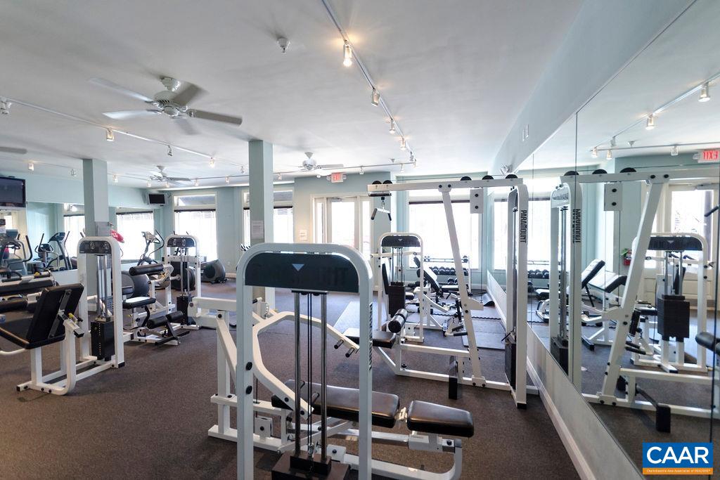 765 Walker Square, Unit 2D Charlottesville, VA 22903 - Photo 32 of 33 a view of a room with gym equipment