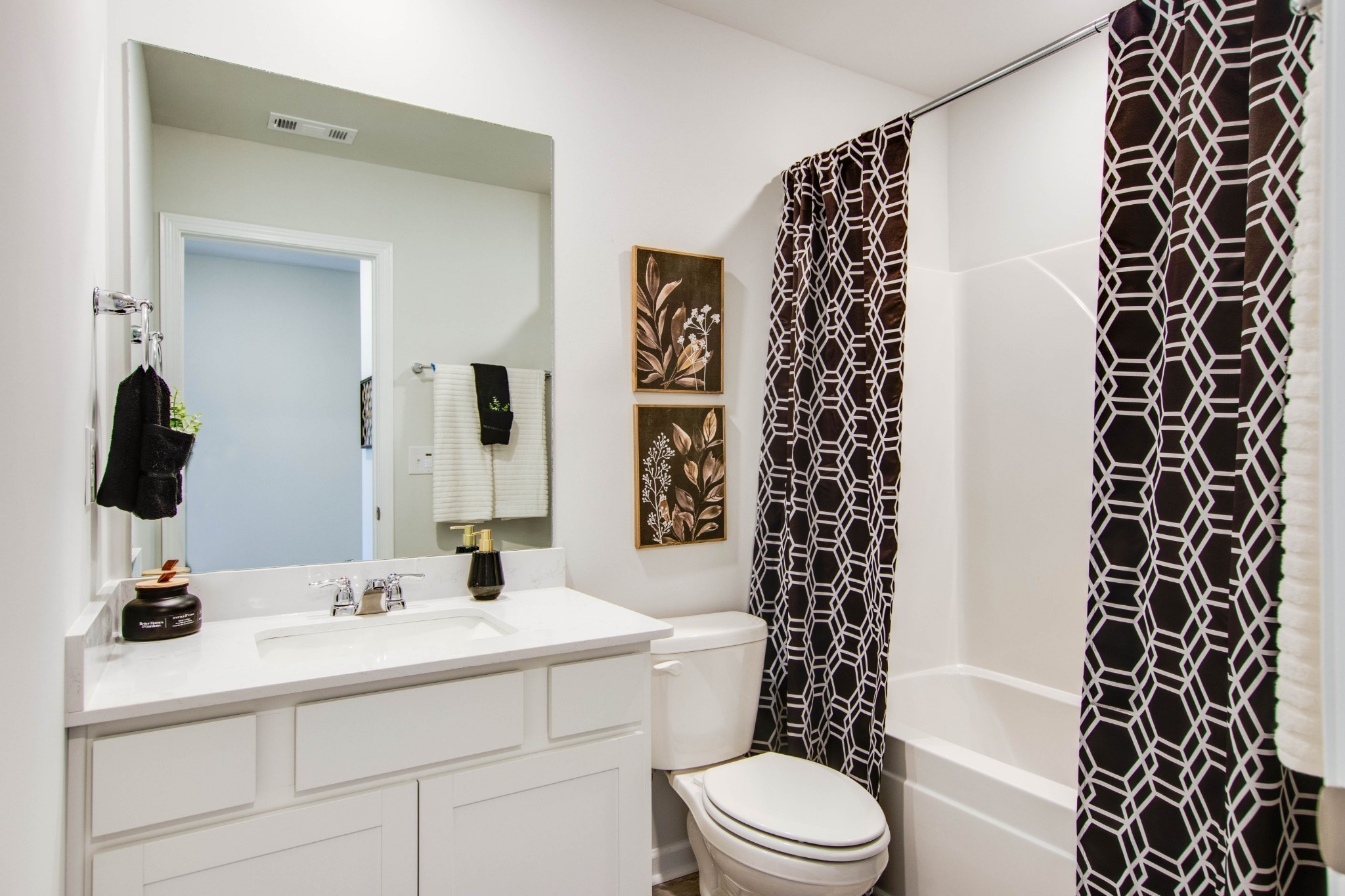153 Mackenzie Way Lewisburg, TN 37091 - Photo 19 of 53 a bathroom with a sink a toilet and shower