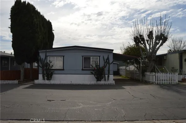 a view of a house with a outdoor space