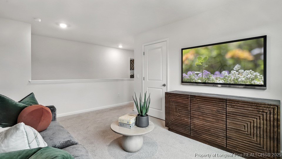 45 Mercer Way Spring Lake, NC 28390 - Photo 14 of 35 a living room with furniture and a potted plant