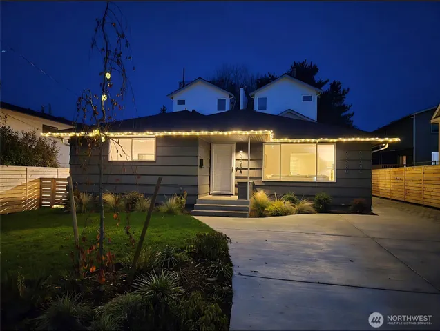 a view of a porch with a yard