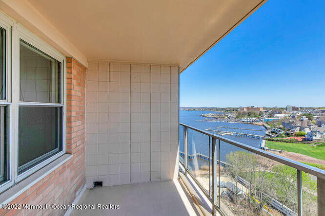 28 Riverside Avenue, Unit 6C Red Bank, NJ 07701 - Photo 16 of 26 a view of a balcony with an outdoor space