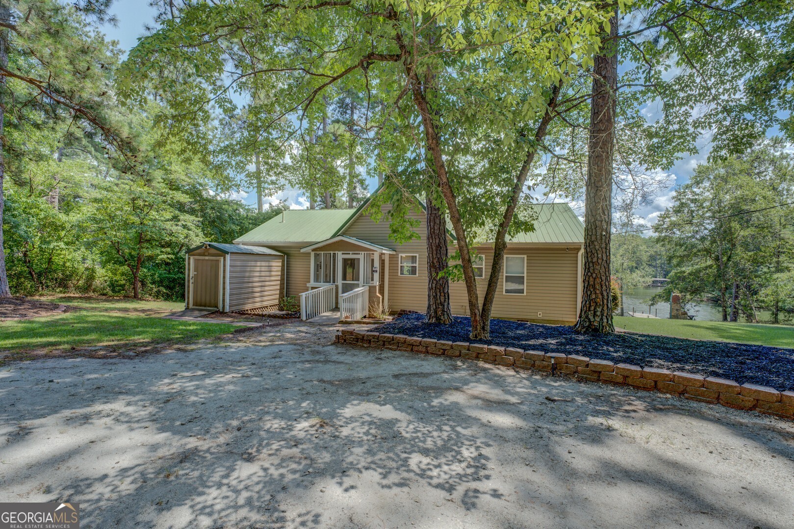 129 Old Kersey Road Jackson, GA 30233 - Photo 37 of 47 a view of a house with a yard