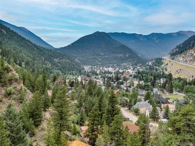 a view of outdoor space and mountain view