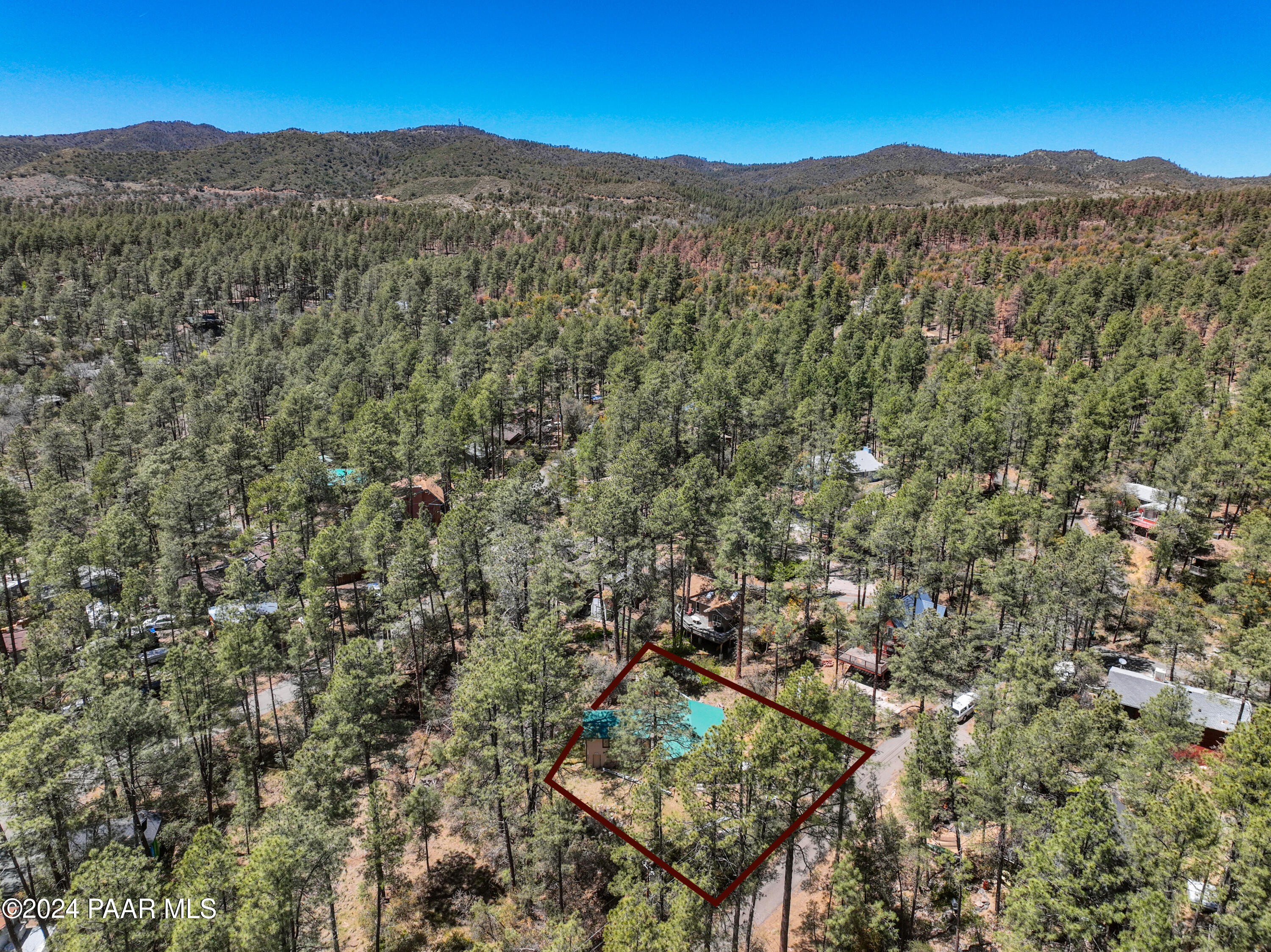 4560 South Feldspar Road Prescott, AZ 86303 - Photo 27 of 29 Aerial Overview 1