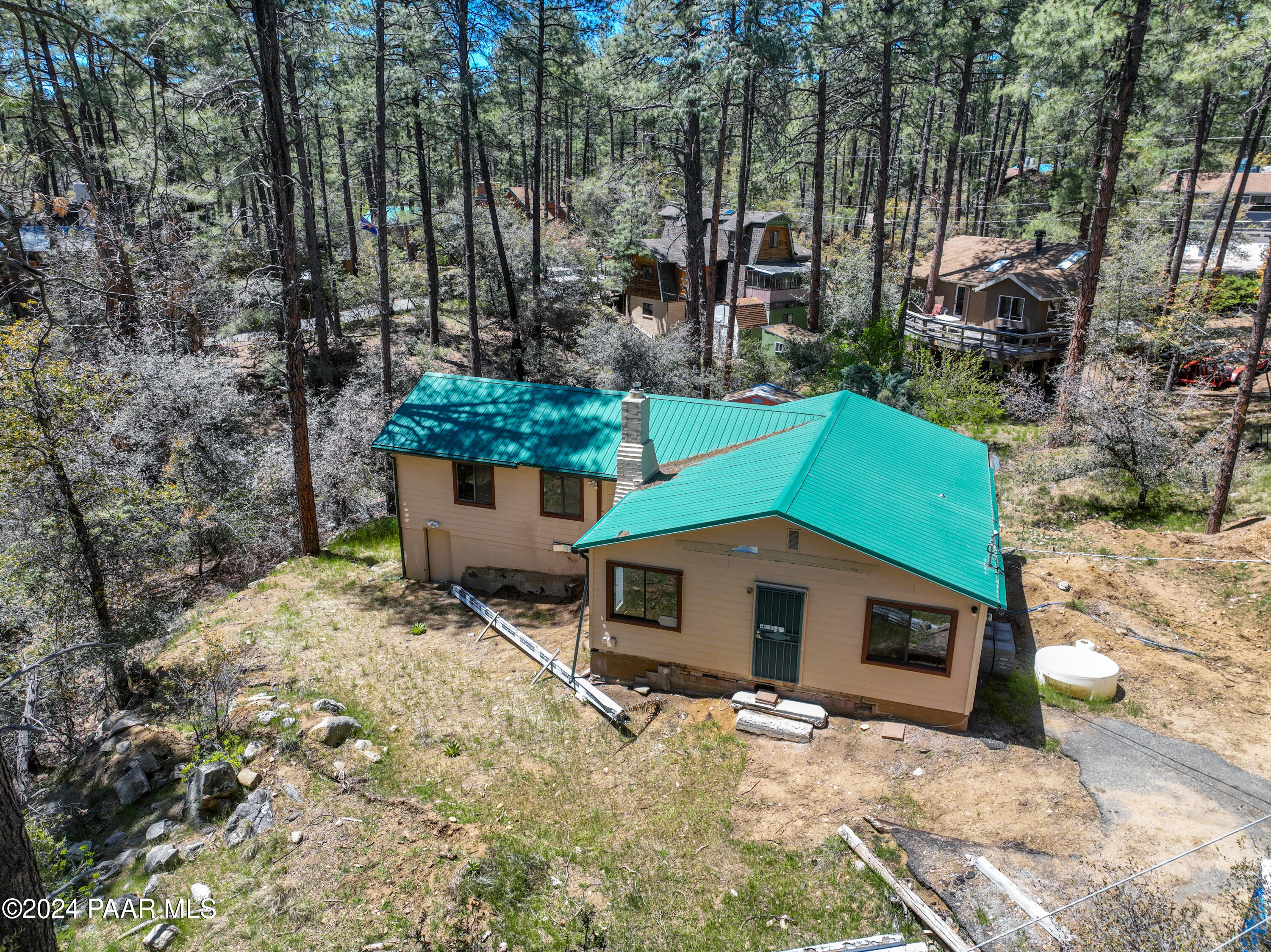4560 South Feldspar Road Prescott, AZ 86303 - Photo 28 of 29 Aerial View 3