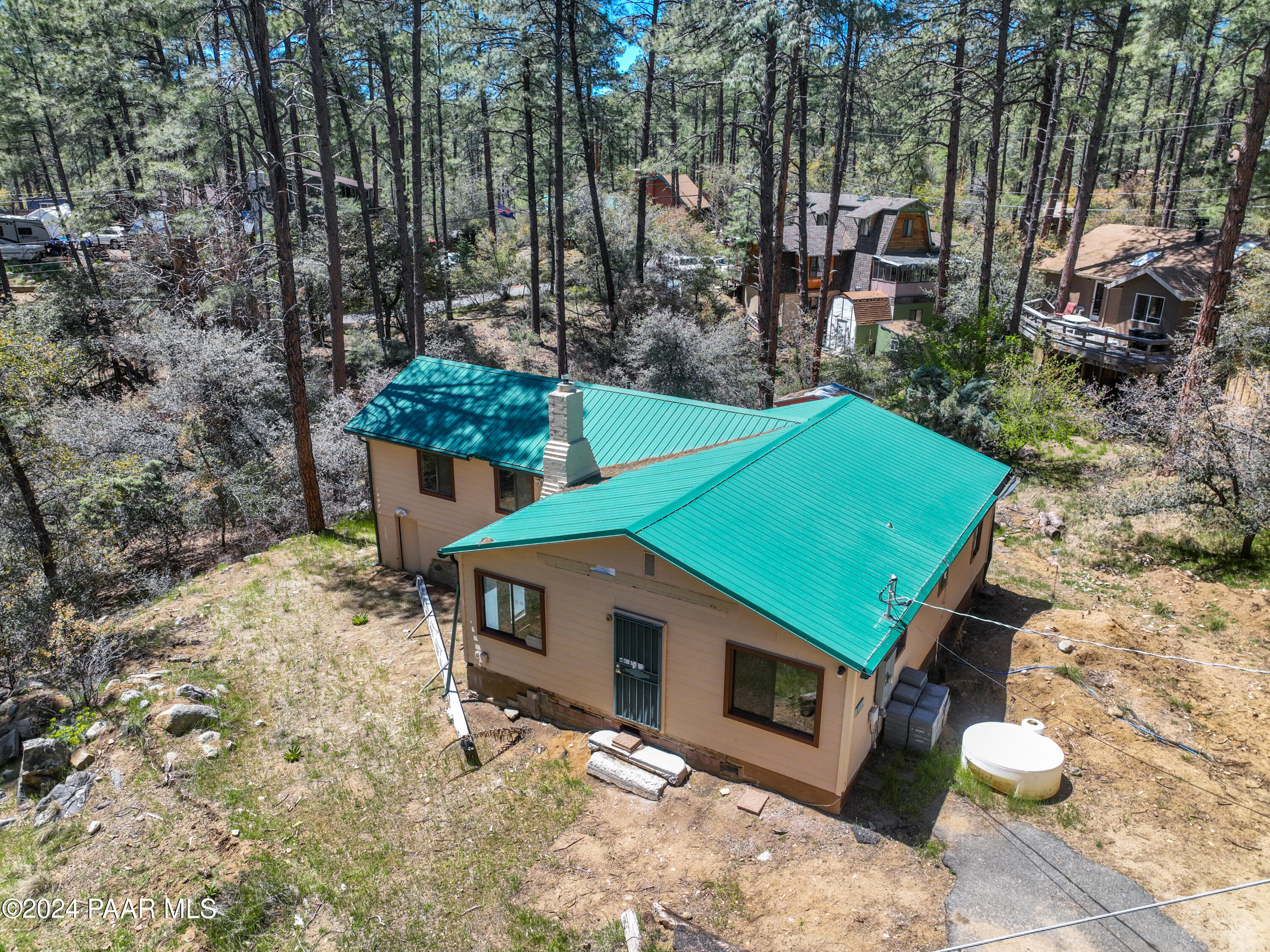 4560 South Feldspar Road Prescott, AZ 86303 - Photo 29 of 29 Aerial View 1