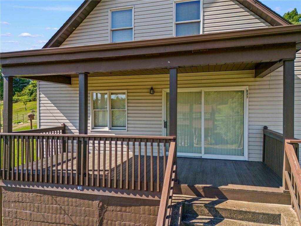 106 Donora Road Monongahela, PA 15063 - Photo 3 of 33 Generous Sized Front Porch To Sit And Enjoy The Neighborhood!
