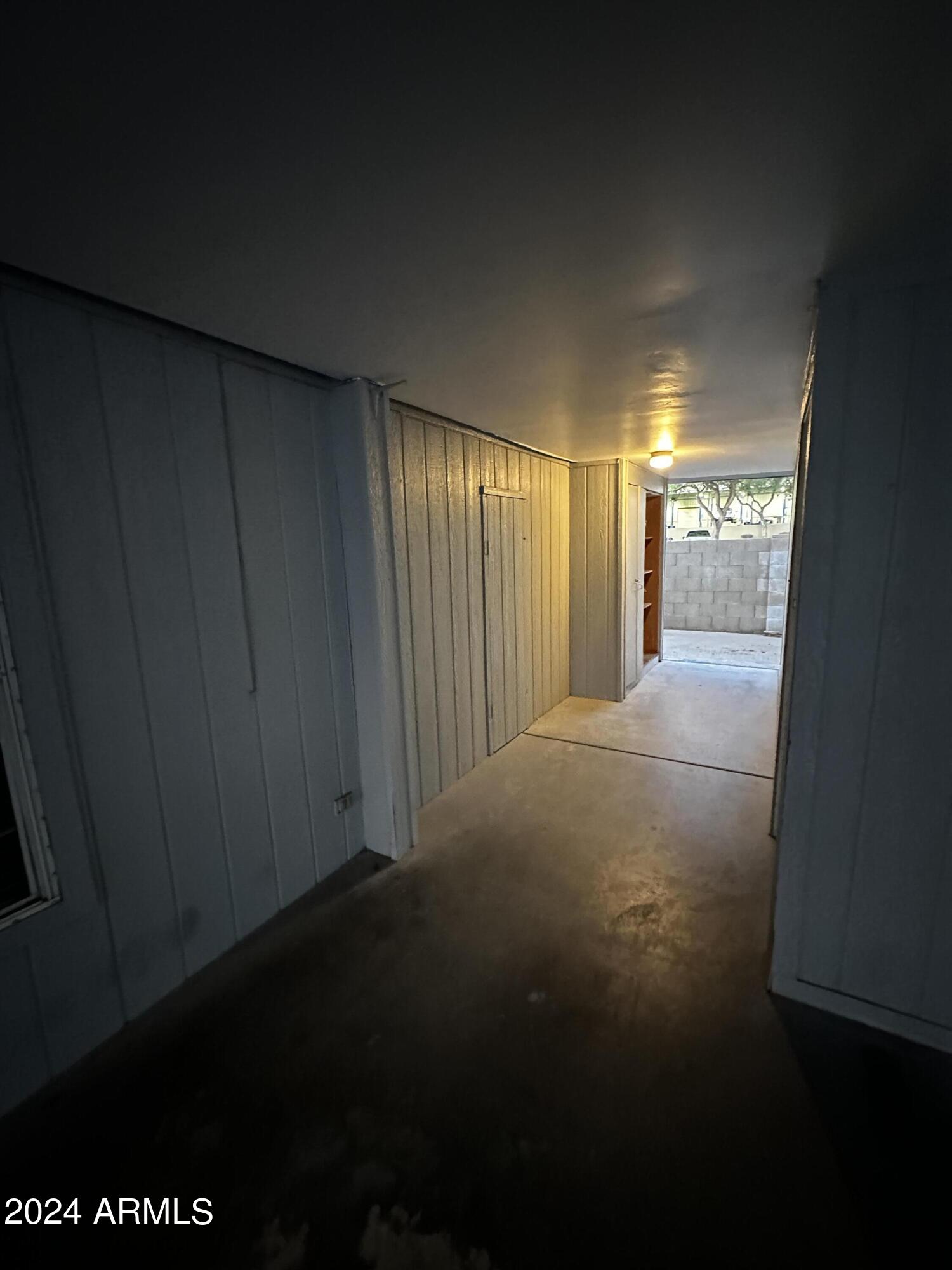 3500 South Tomahawk Road, Unit 110 Apache Junction, AZ 85119 - Photo 15 of 59 Hall to Back Yard