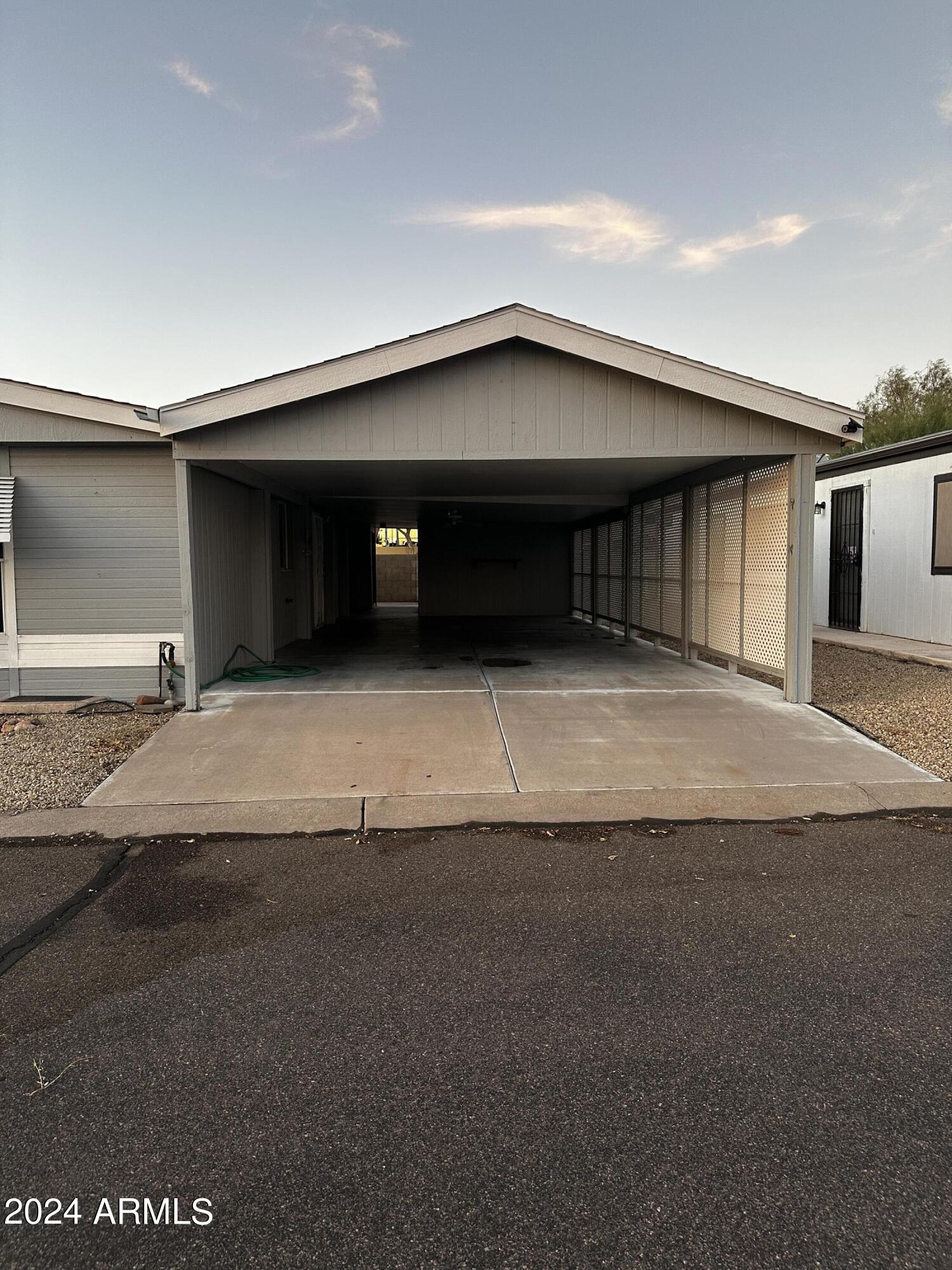 3500 South Tomahawk Road, Unit 110 Apache Junction, AZ 85119 - Photo 3 of 59 Front View Car Port