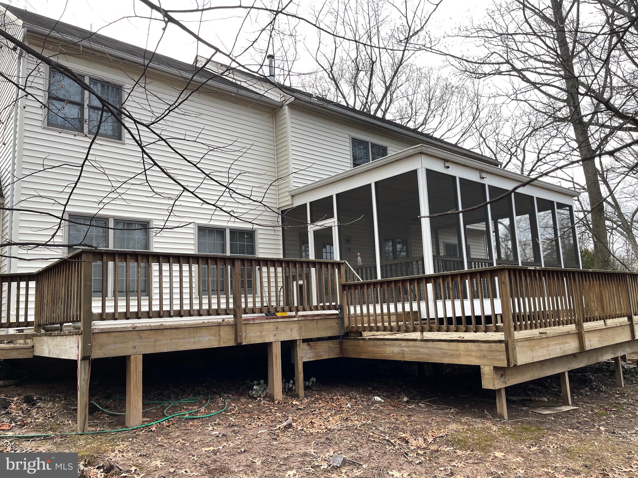 13769 Notley Road Silver Spring, MD 20904 - Photo 27 of 71 Front view of deck view