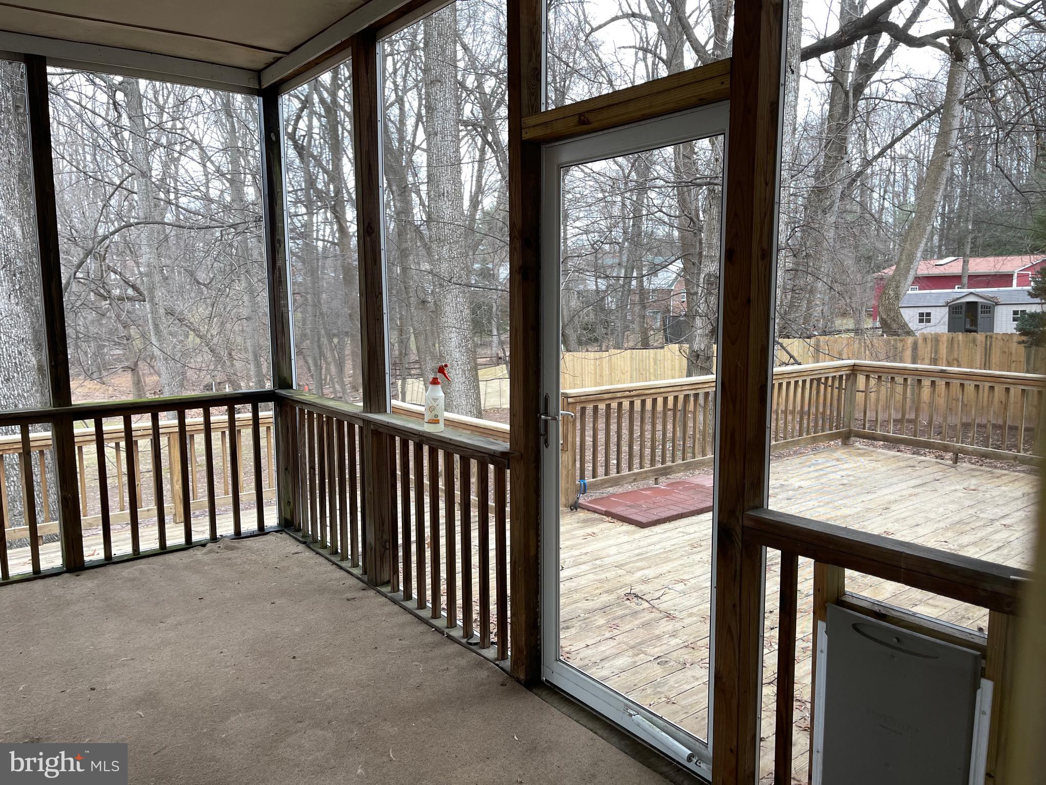 13769 Notley Road Silver Spring, MD 20904 - Photo 29 of 71 Screened porch & deck
