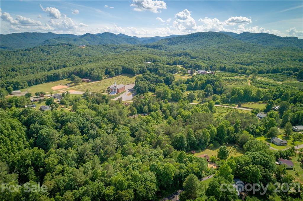 2341 Enola Road Morganton, NC 28655 - Photo 29 of 42 a view of a lush green hillside and a houses